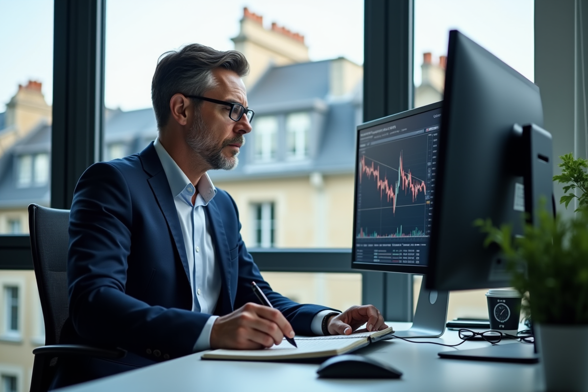 CAC 40 en baisse actuelle : les raisons derrière le déclin du marché