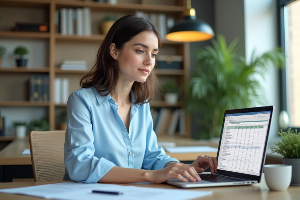 Calcul du taux d’évolution sur Excel : méthodes et étapes essentielles